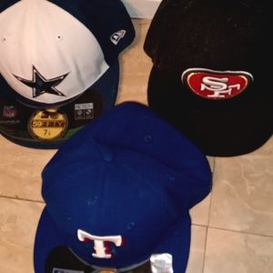 49rs Texas rangers hat collection